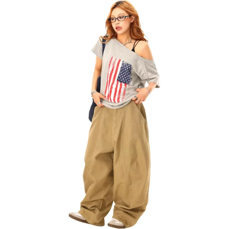 KVIV Jeans Men Khaki--3