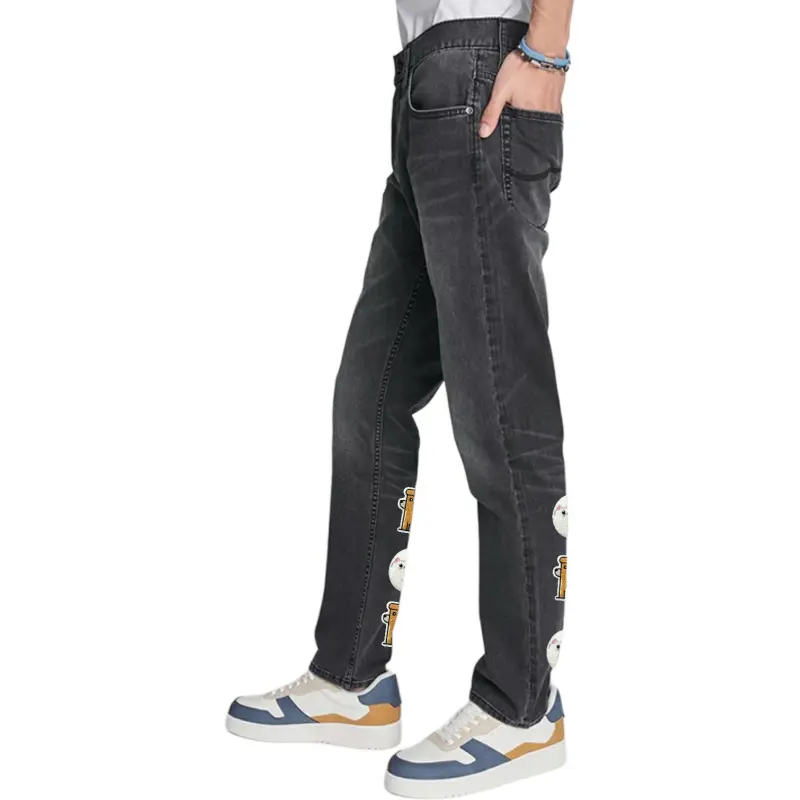 Lee Jeans Men's Black Gray Color-3