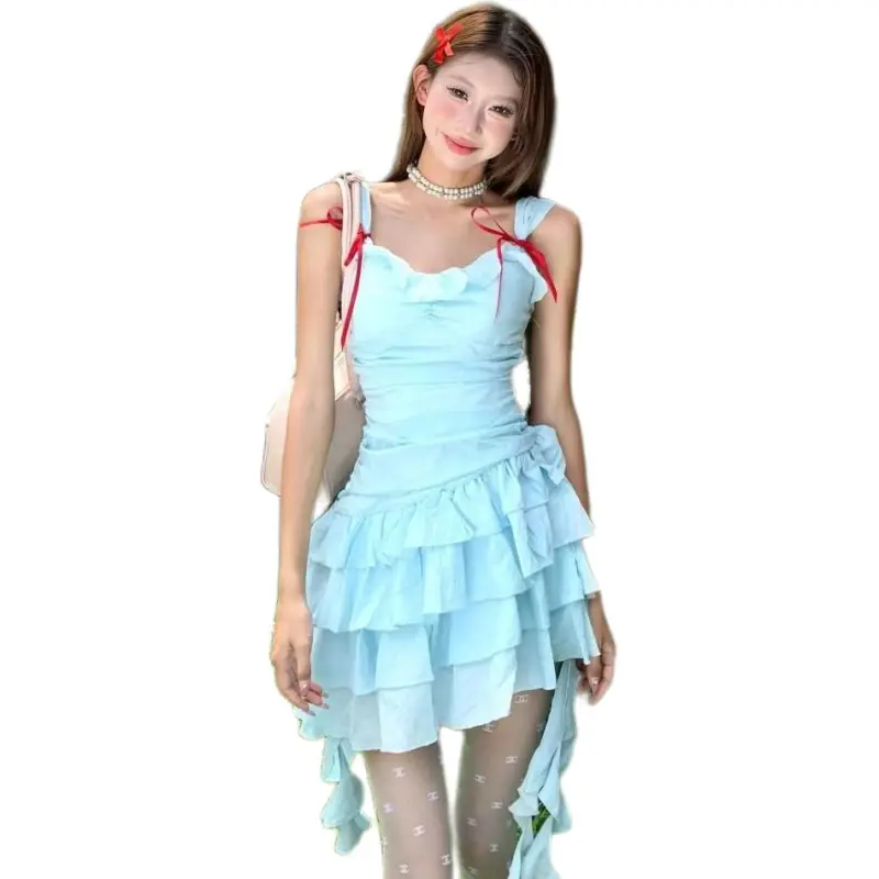 GOSO Slip Dresses Women's Image Color-2