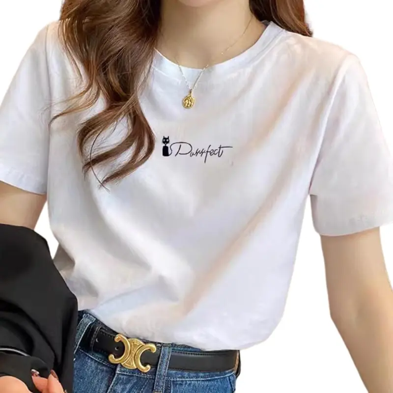 Fele.d T Shirts Women's White-3