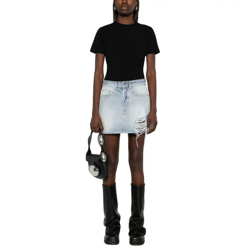 Vetements Denim Mini Skirt-1