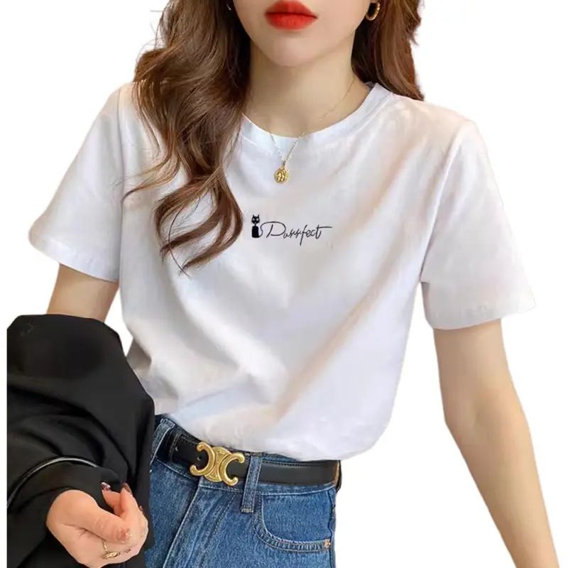 Fele.d T Shirts Women's White-1