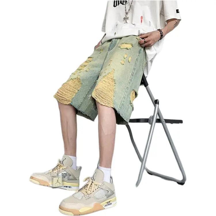 BEAR UNION Denim Shorts Unisex-1