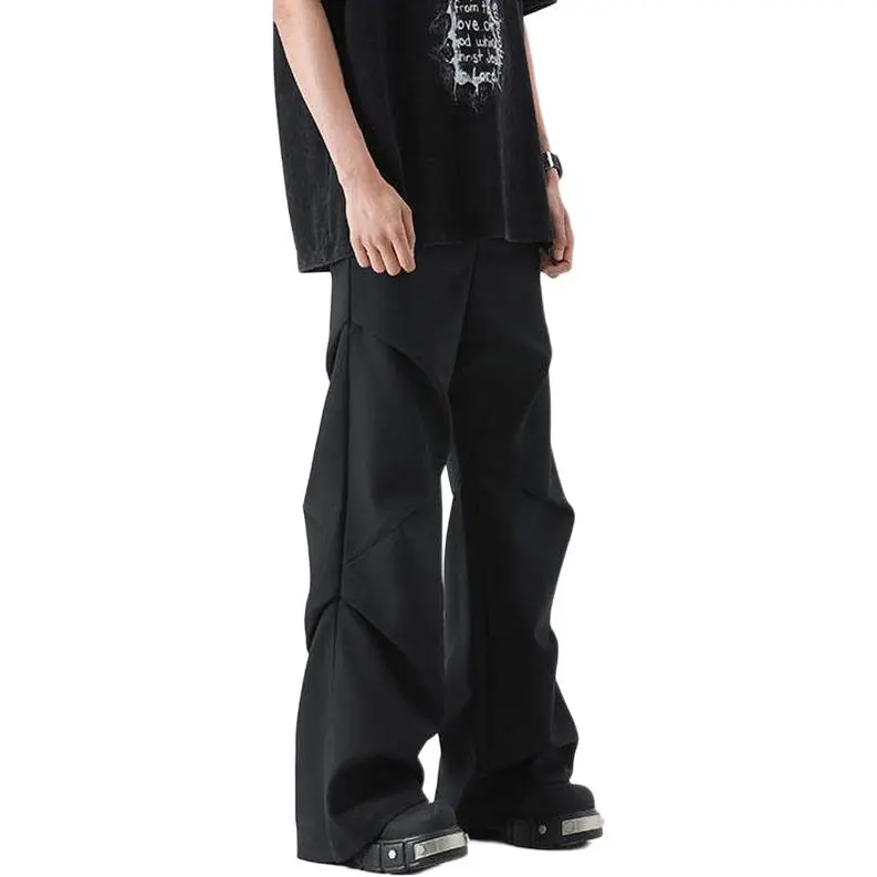 DARK HORSE Casual Pants Unisex Black-3