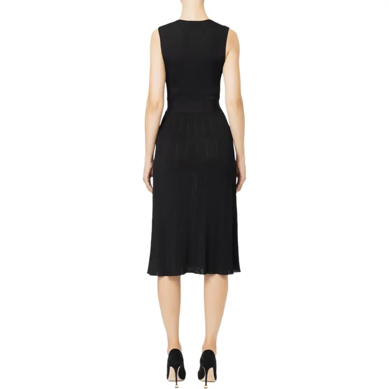 Elisabetta Franchi Sleeveless Dress Women's Black-1