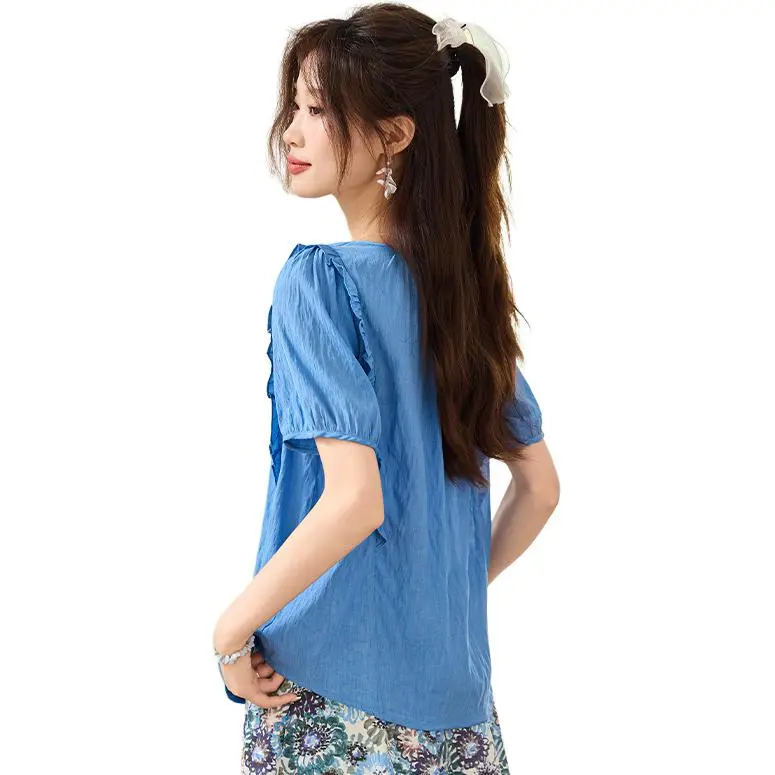 PIERRE CARDIN Chiffon Shirt Women's-4