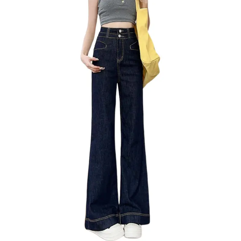 Weixi Jeans Women's Dark Blue-1