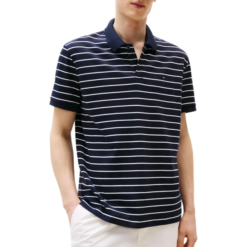 Tommy Hilfiger Striped Polo Shirt-1