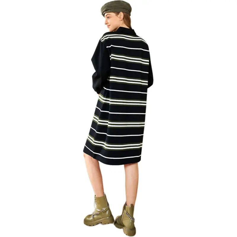 MUGUOGUOMU Long-Sleeved Dresses Women's-0