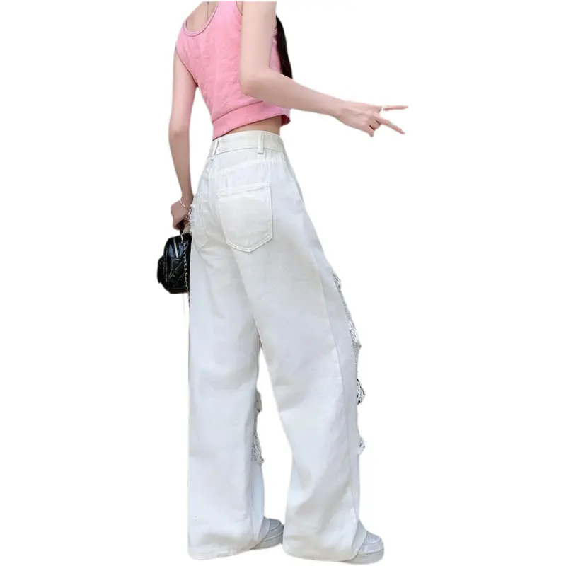 GOSO Casual Pants Women's White-1