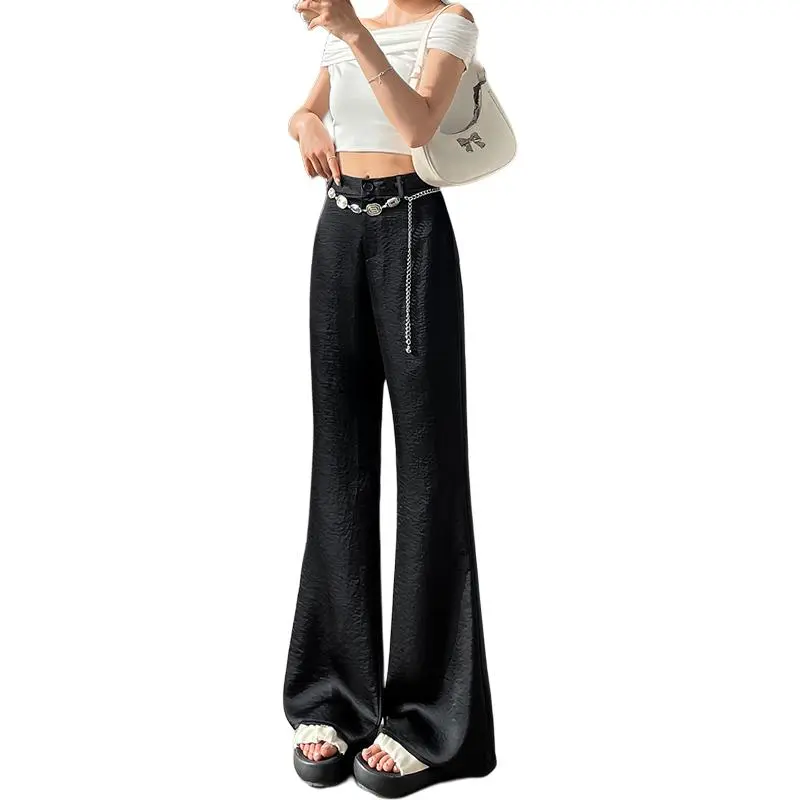 Flowers In Water Casual Pants Women's-3