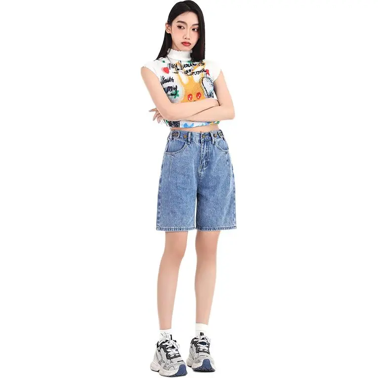 ZAZN Denim Shorts Women's-15