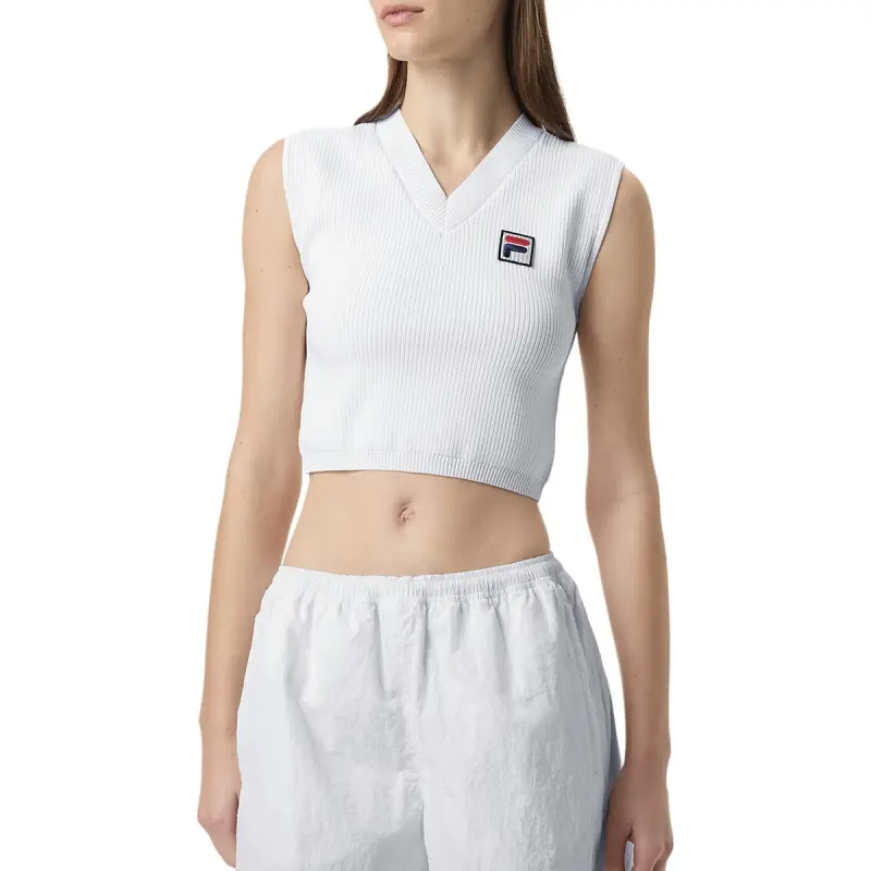 FILA x Hailey Tennis Top Women's White-1