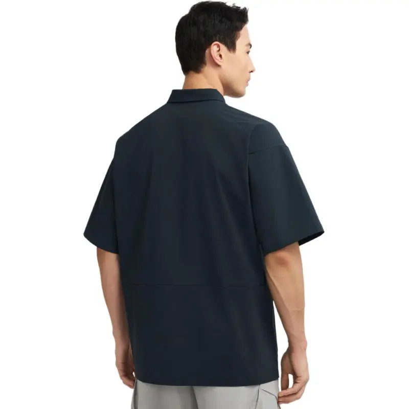 DESCENTE BLEU SS25 Polo Shirt Men's-4