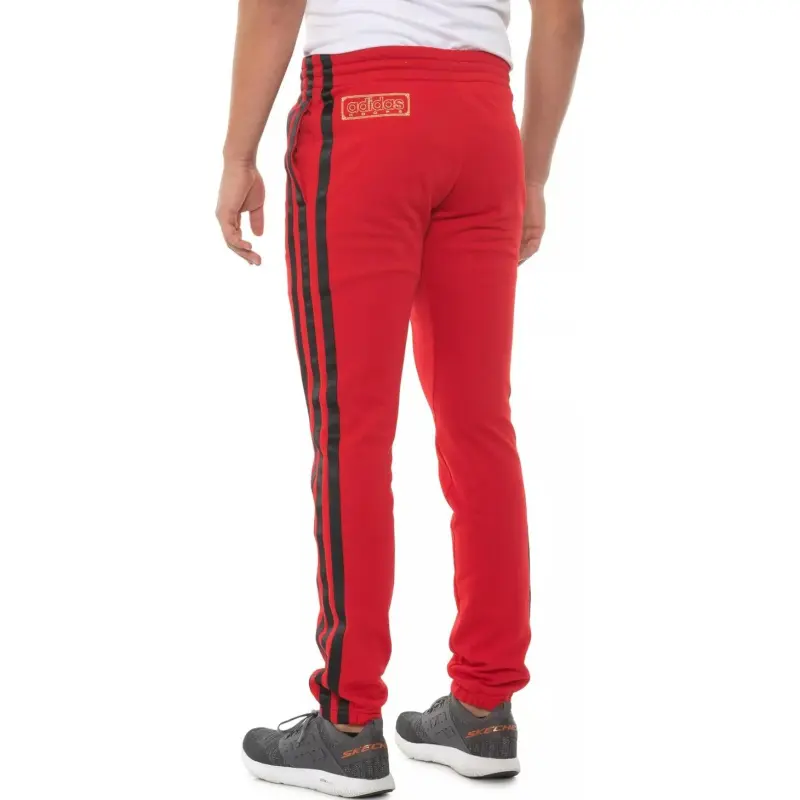 Adidas CNY Athletic Trousers Men's Red Gold Black-1