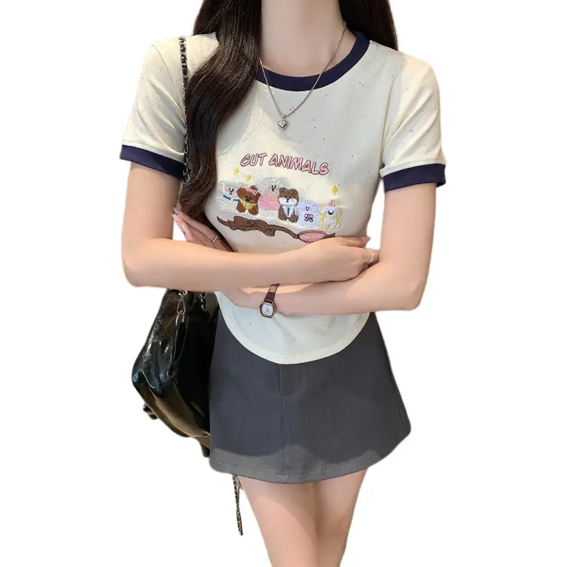 Mu Xiao Xin T Shirts Women's-6