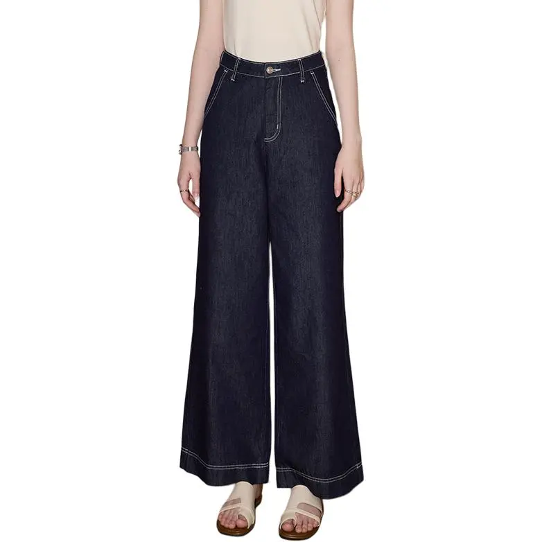 KUHNMARVIN Jeans Women's Navy Blue-5