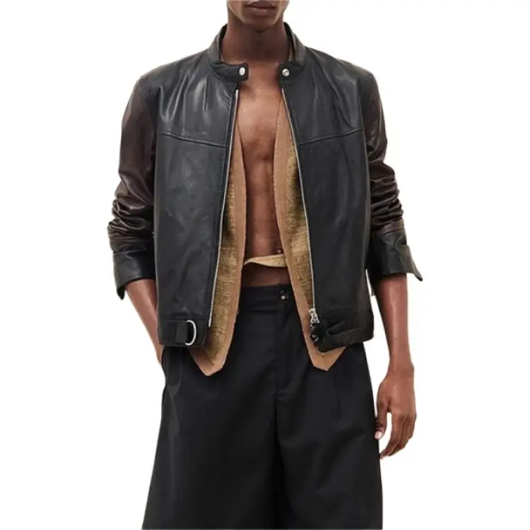 OUR LEGACY x EMPORIO ARMANI/, SS25 Leather Jacket Men's-3