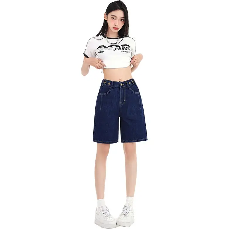 ZAZN Denim Shorts Women's-8