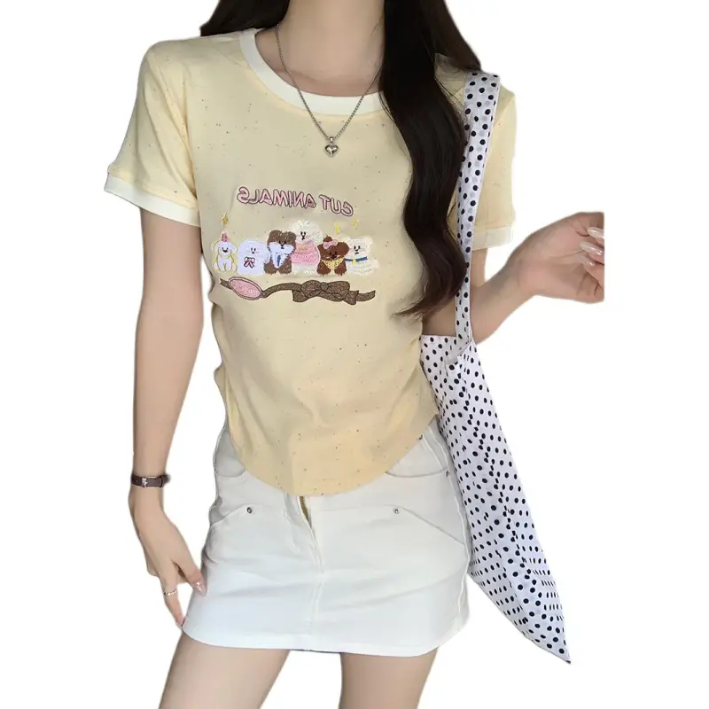 Mu Xiao Xin T Shirts Women's-9