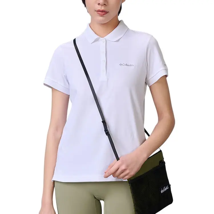 Columbia LAKESIDE TRAIL™ SOLID PIQUE Polo Shirt Women's White-3