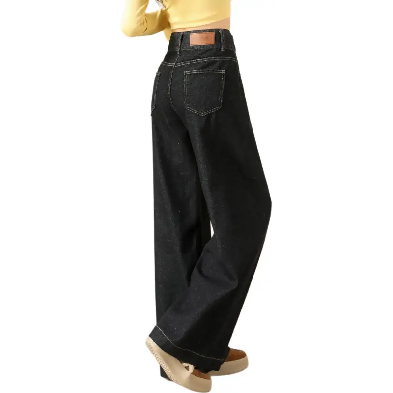 JEANSWEST Jeans Women's Black Gray-1