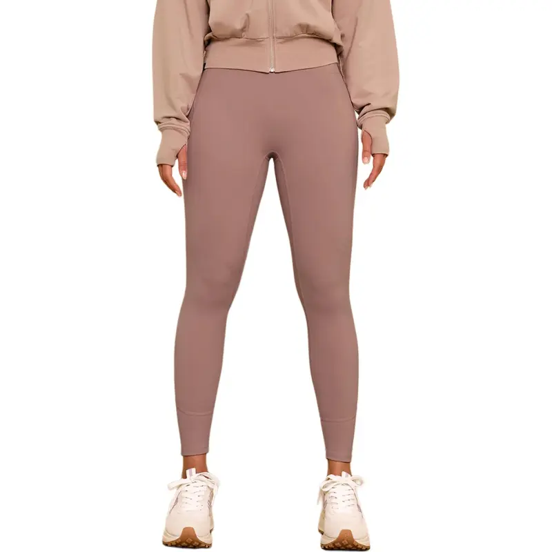 XEXYMIX Yoga Pants Women's Pink Rose-1