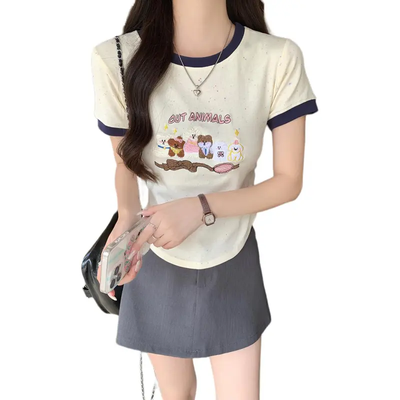 Mu Xiao Xin T Shirts Women's-7