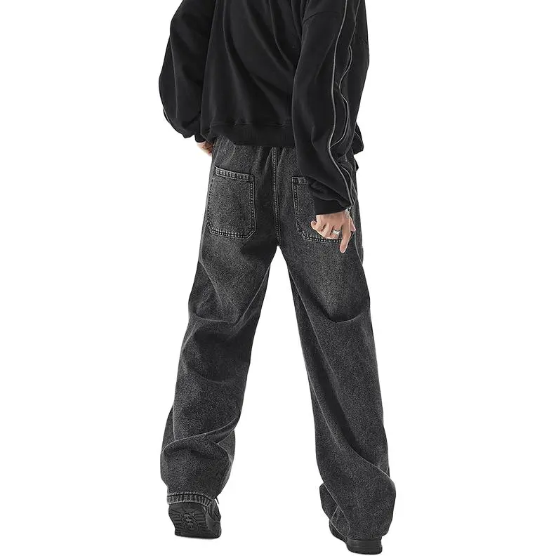 POLAR BEAR Jeans Unisex Distressed Gray-1
