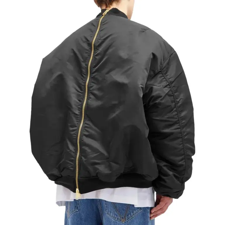 Vetements X Alpha Industries Zip Up Reversible Bomber Jacket-2