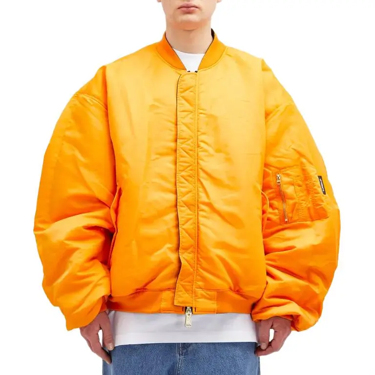 Vetements X Alpha Industries Zip Up Reversible Bomber Jacket-3