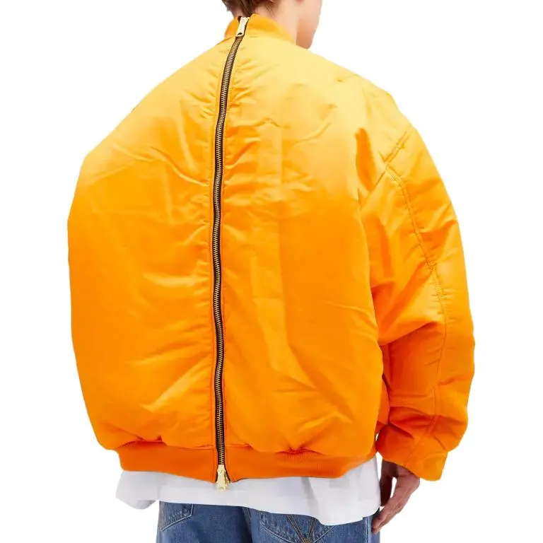 Vetements X Alpha Industries Zip Up Reversible Bomber Jacket-4