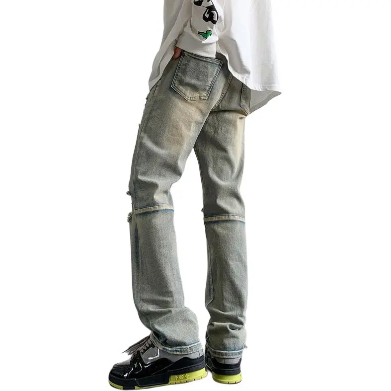 FOREVER 21 Jeans Unisex Yellow Mud-1