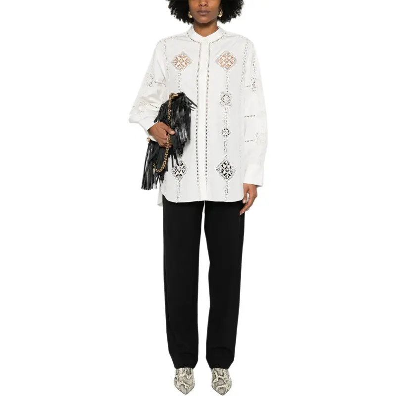 ISABEL MARANT Soeline Long Sleeved Shirt-1