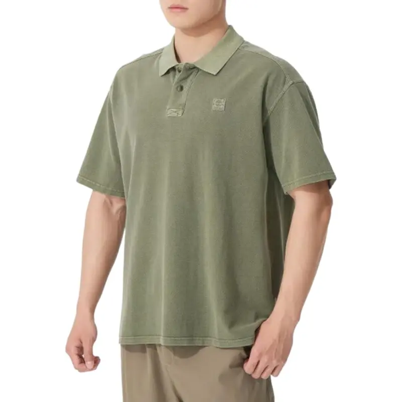 Timberland Polo Shirt Men's Army Green-1