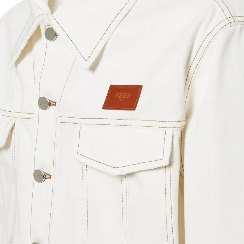 FENDI SS25 Jackets & Coats Men's White-2