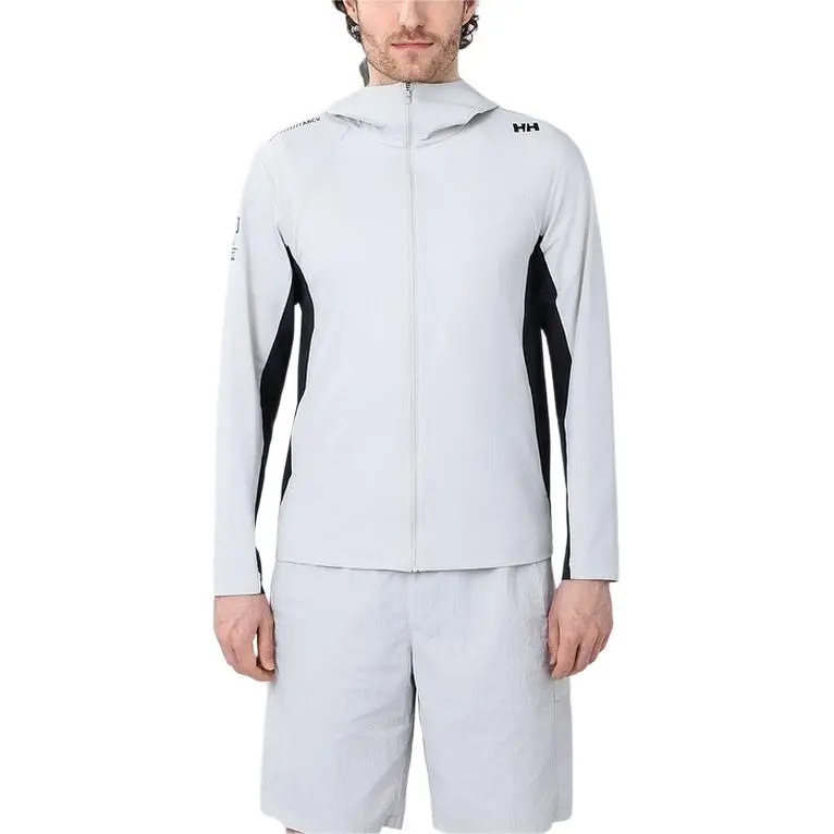 HELLY HANSEN ARCV SS25 Breathable UV Protection Sun Protection Clothing Men's Gray-1