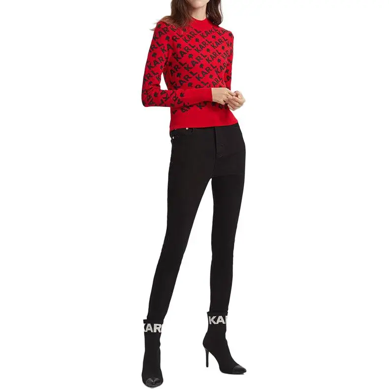 KARL LAGERFELD Knitwear Women's Red-2