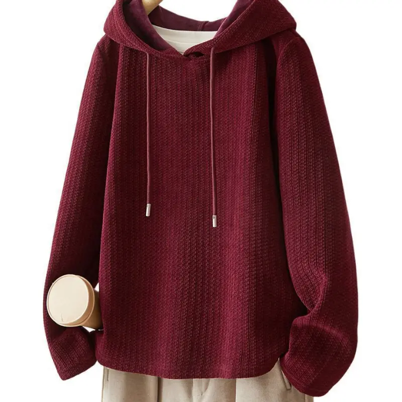 IHIMI Sweatshirt Women's Berry Red-1