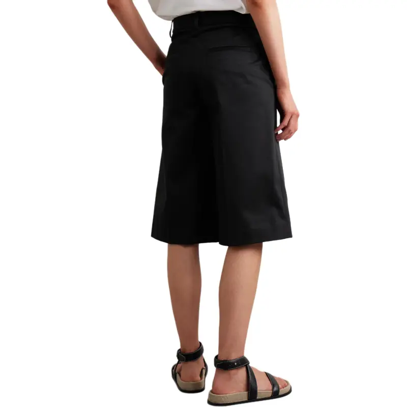 NILI LOTAN Denim Shorts Women's Black-2