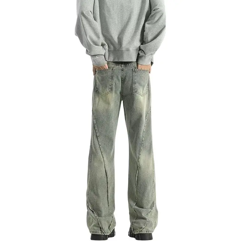 WELTER EXPERIMENT Jeans Unisex Vintage Blue-1