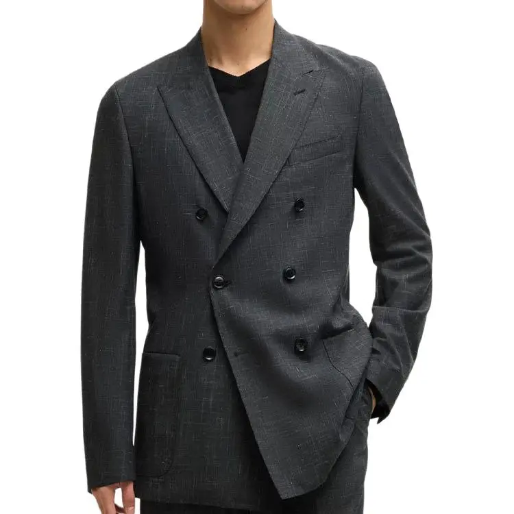 HUGO BOSS Business Suit Men's Gray-2