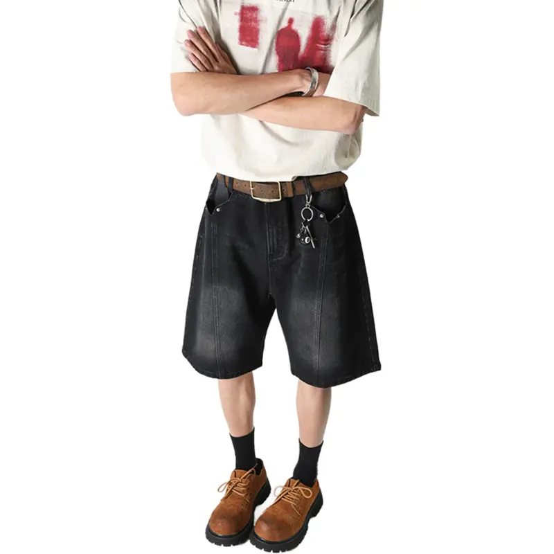 TELENT Denim Shorts Unisex-2