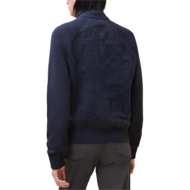 HERMES Jackets Coats Men's Marine Blue-1