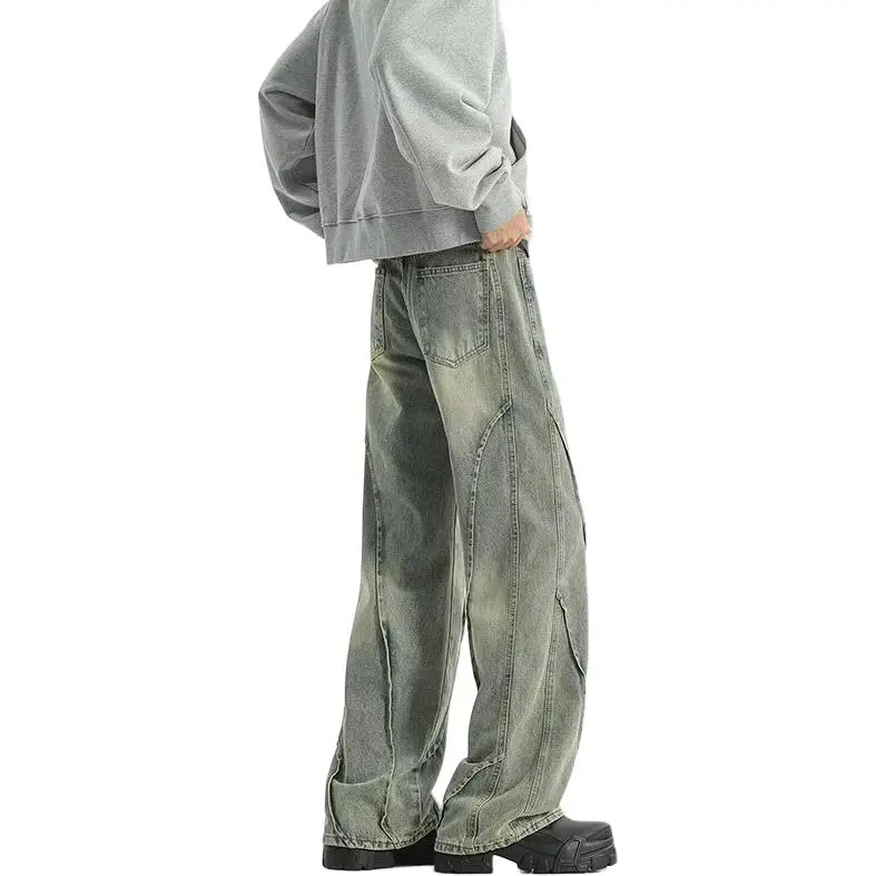 WELTER EXPERIMENT Jeans Unisex Vintage Blue-5