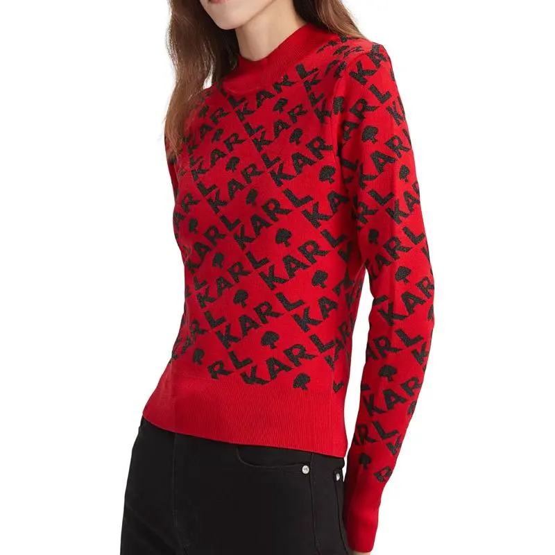 KARL LAGERFELD Knitwear Women's Red-3