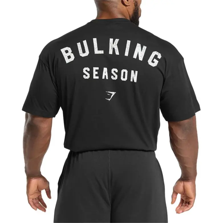 GYMSHARK T-Shirts Men Black-1