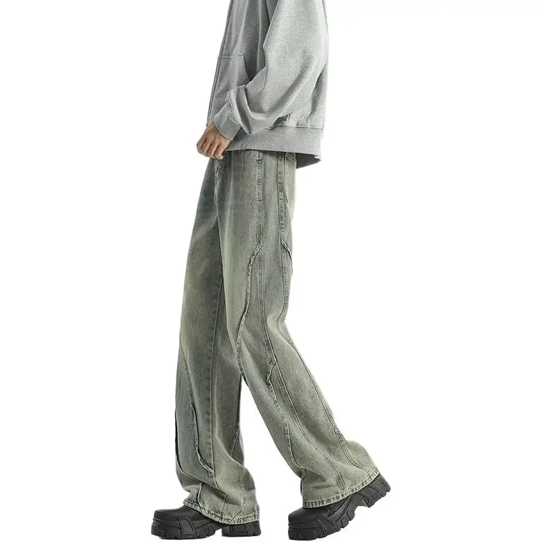 WELTER EXPERIMENT Jeans Unisex Vintage Blue-4