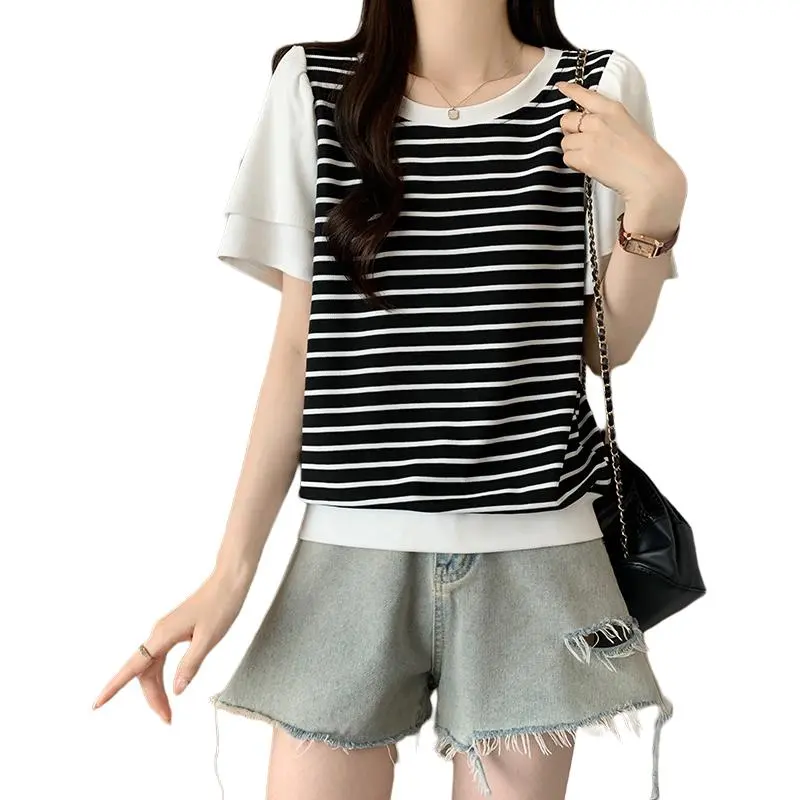 GOSO Ruffle Sleeve T Shirt Women's-1