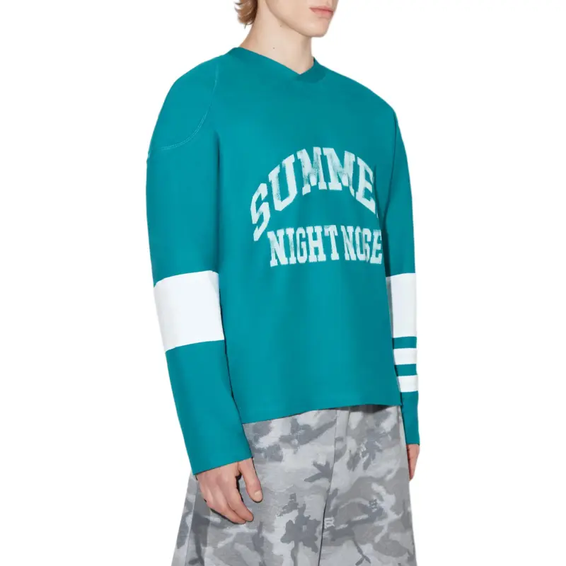 Misbhv Summer Night Noise Hockey Long Sleeved T Shirt-2
